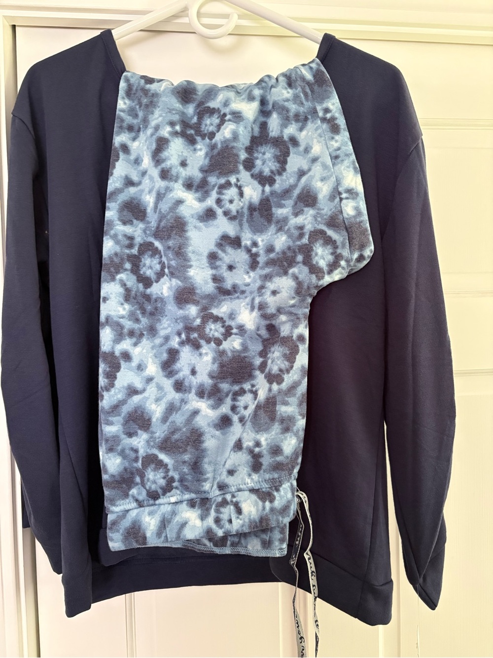 NWT Muk Luks Navy 2 Piece Pajamas
